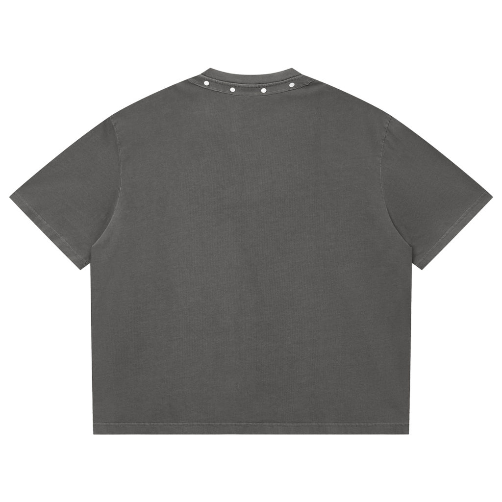 Rebel Boxy Studded T-Shirt