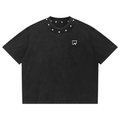 Rebel Boxy Studded T-Shirt