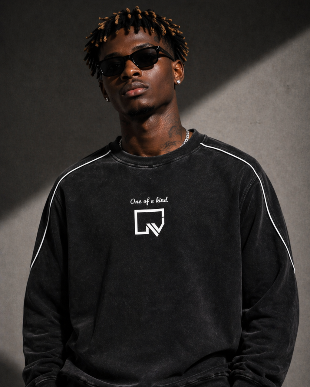 One of a kind Washed Crew