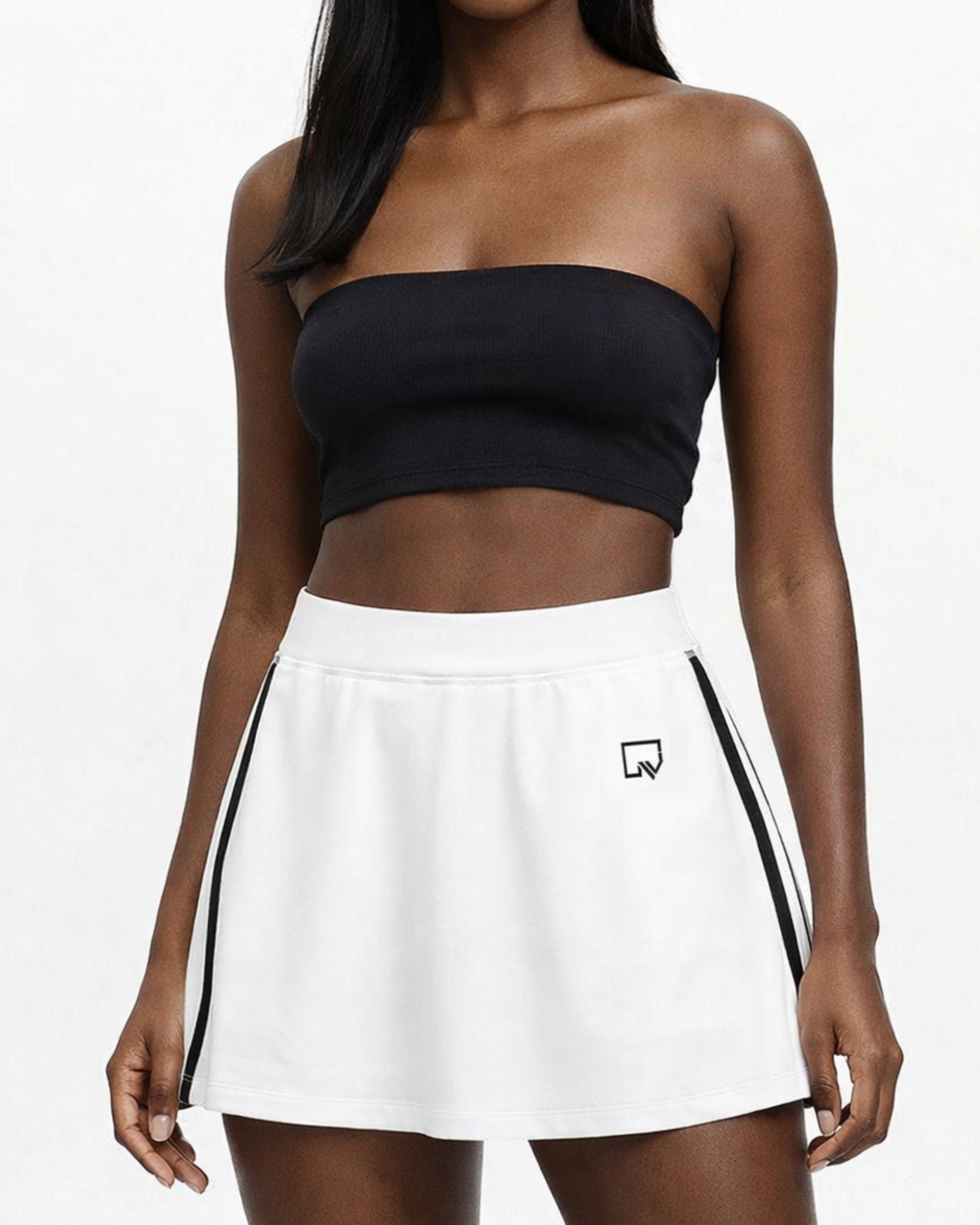 Essence Short Skirt- White